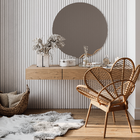 Painel Ripado Eva Laminado Autocolante Flexivel 10cm Urban |